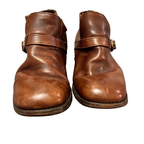 Vintage Leather Boots ~ Men’s Size 11 ~ Red / Brown ~ Air Cushion ~ GUC - Picture 5 of 12